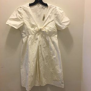 Madewell Tie Front Mini Dress